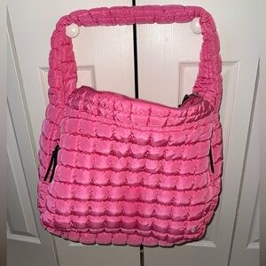 Free People Movement Quilted Carryall Bubblegum
